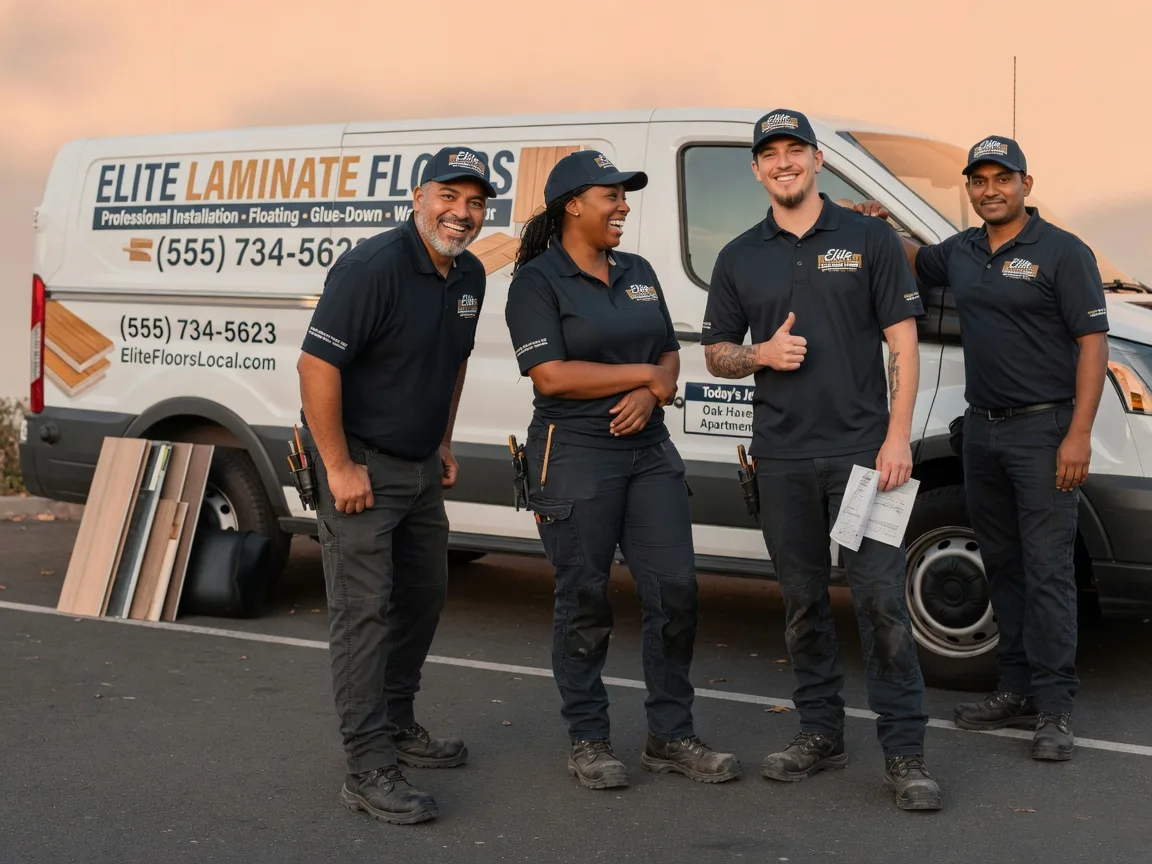 Laminate flooring installation company in Audubon, MN
